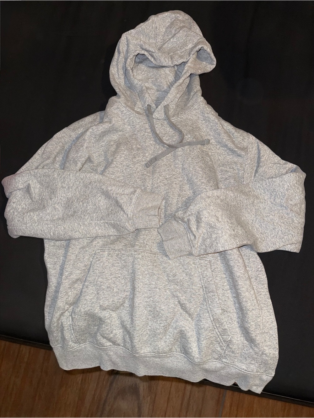 Nike Sportswear Club Fleece Pullover Hoodie Gray Large